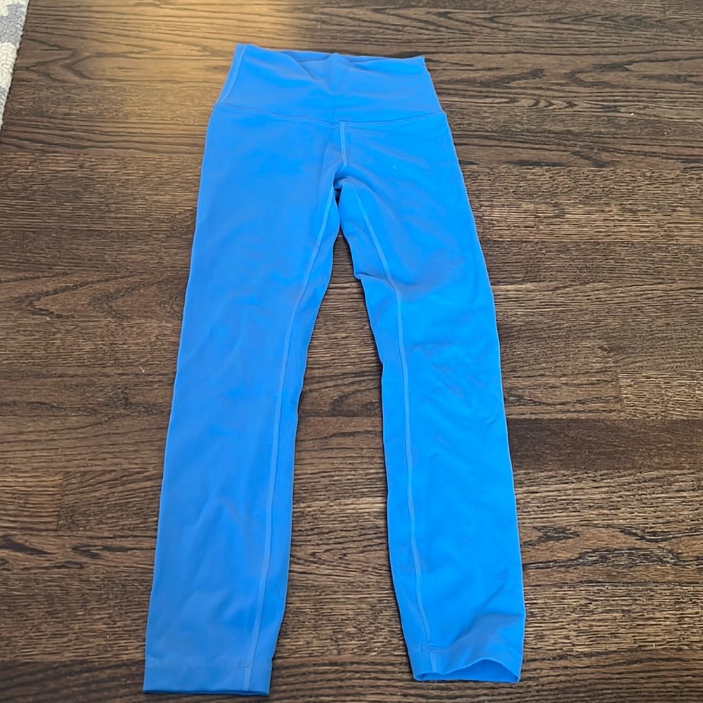 lululemon blue nile cropped leggings size 2
